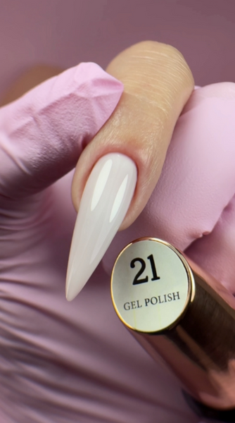 Гель лак - Без ТРО Steffani Color Gel polish №21 (9мл) - Молочний SGP09-21 фото
