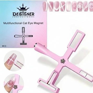 Мультифункціональний магніт 5в1 Дизайнер для котячого ока МС3 Pink (Рожевий) ds2311 фото