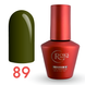 Гель лак - Без ТРО Roks 6 ml. №89 - Оливковий COLR89 фото