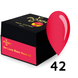 Cover Base - Без ТРО YOU POSH (50 ml). №42 - Неонова світло-червона baseposh50042 фото 1