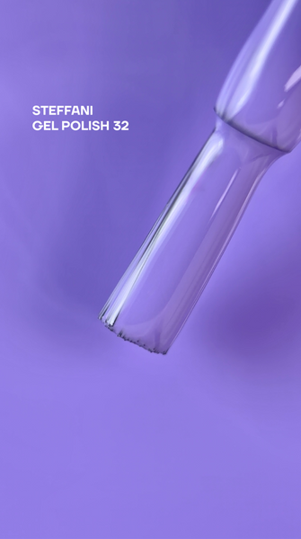 Гель лак - Без ТРО Steffani Color Gel polish №32 (9мл) - Лавандовий SGP09-32 фото