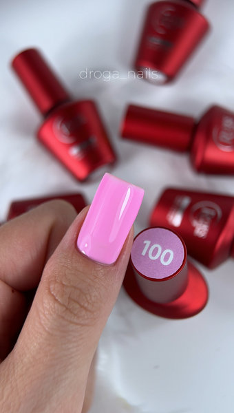 Гель лак - Без ТРО Roks 6 ml. №100 - Ніжно-рожевий COLR100 фото