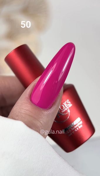 Гель лак - Без ТРО Roks 6 ml. №50 - Яскраво-рожевий COLR50 фото