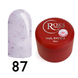 Cover Base - Без ТРО ROKS 50ml. №87 - Молочна із ліловими крапками і срібним шимером CBR50087 фото 1