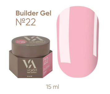 Builder Gel Valeri (15 ml) №22 NEWVBG-022 фото