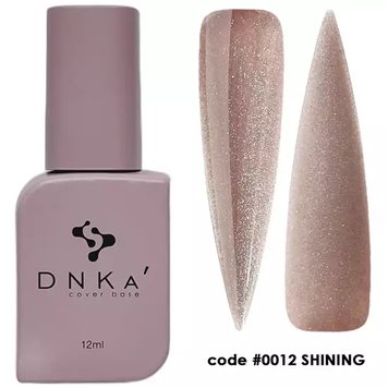 DNKa Cover Base, 12 ml #0012 Shining DNKA0012 фото