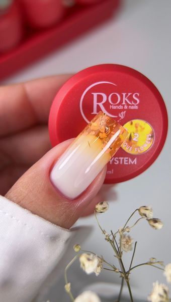 Гель з сухоцвітом ТМ "ROKS" Boutigue Flowers 5 g №2 FLOWR2 фото