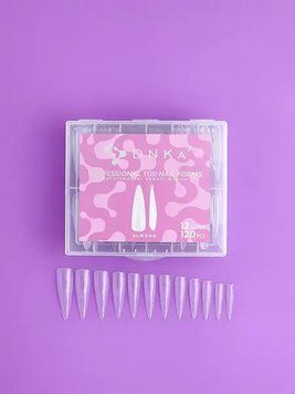 Верхні форми DNKa' Top Nail Forms Almond,120pcs FDNKAAL фото