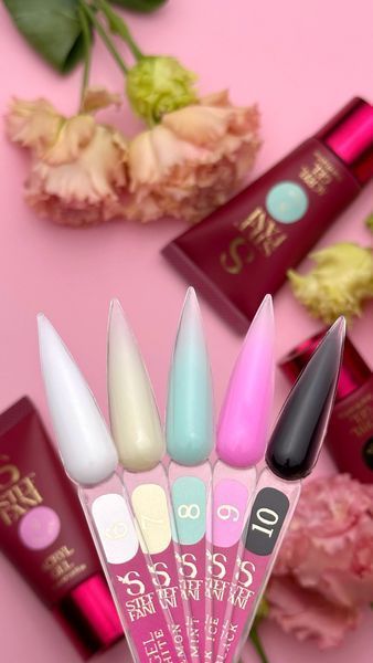 Acryl Gel - Без ТРО Steffani 30 ml. (Баночка) №6 - Білий SAGelb30-06 фото