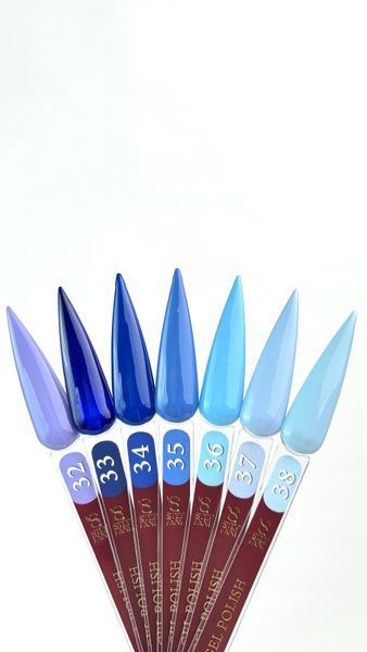 Гель лак - Без ТРО Steffani Color Gel polish №36 (9мл) - Блакитний SGP09-36 фото