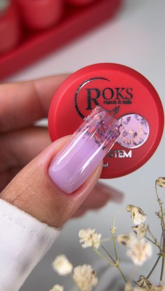 Гель з сухоцвітом ТМ "ROKS" Boutigue Flowers 5 g №4 FLOWR4 фото