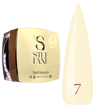 Acryl Gel - Без ТРО Steffani 30 ml. (Баночка) №7 - Блідо-жовтий SAGelb30-07 фото