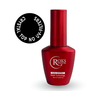 CRYSTAL TOP NO UV-Filters ROKS 8ml. CRYSTALNOWP8 фото