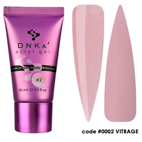 Аcryl Gel DNKa, 30 ml #0002 (У тюбику) AGD0002 фото