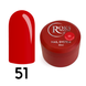 Cover Base - Без ТРО ROKS 30ml. №51 - Класична червона CBR30051 фото 1