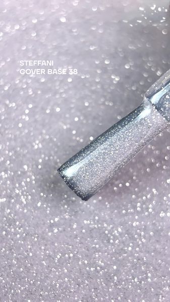Rubber Base French(17 мл). №38 - Світловідбиваюча сіра SCB17-38 фото