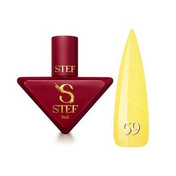 Rubber Base French(9мл). №59 - Неонова помаранчева SCB09-59 фото