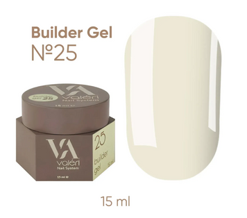 Builder Gel Valeri (15 ml) №25 NEWVBG-025 фото