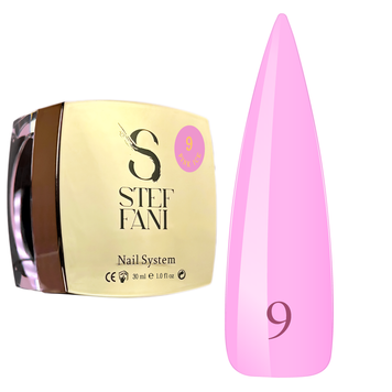 Acryl Gel - Без ТРО Steffani 30 ml. (Баночка) №9 - Яскраво-рожевий SAGelb30-09 фото