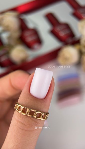 Cover Base - Без ТРО ROKS 50ml. №22 - Біла-молочна (щільна) CBR50022 фото