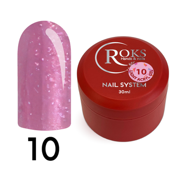 Рідкий акрил гель від ROKS (30 ml). №10 LAGR30-10 фото