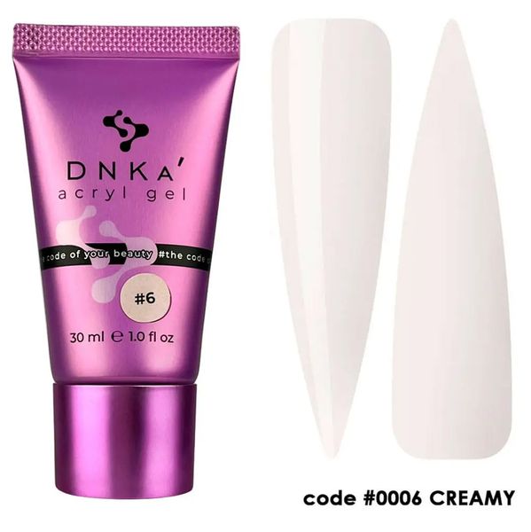 Аcryl Gel DNKa, 30 ml #0006 (У тюбику) AGD0006 фото