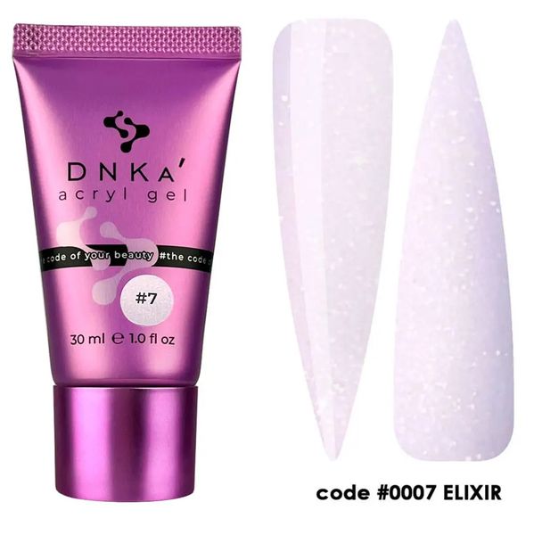 Аcryl Gel DNKa, 30 ml #0007 (У тюбику) AGD0007 фото