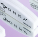 NAIL BUFFER MINI "DNKa", HALF MOON 180/240 grit NBDM18-24 фото 2