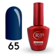 Cover Base - Без ТРО ROKS 12ml. №65 - Темно-синя CBR12065 фото