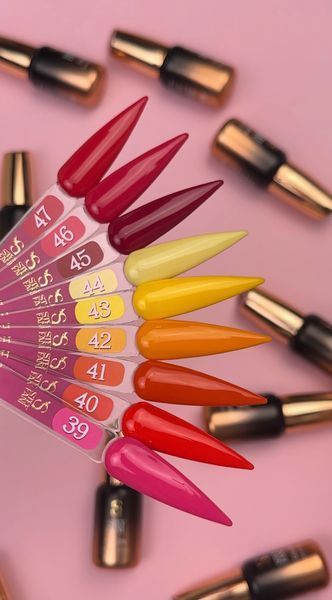 Гель лак - Без ТРО Steffani Color Gel polish №43 (9мл) - Насичено-жовтий SGP09-43 фото