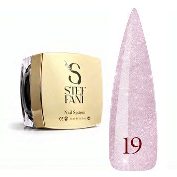 Light Acryl Gel Steffani 30 ml (Рідкий Акрил гель) №19 - Фіолетовий з шимером steflightacryl30-19 фото