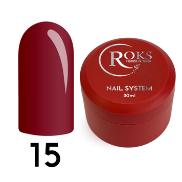 Рідкий акрил гель від ROKS (30 ml). №15 LAGR30-15 фото