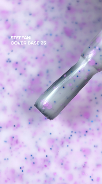 Rubber Base French(30 мл). №25 - Молочна з бузковою поталлю SCB30-25 фото