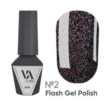 FLASH GEL POLISH VALERI № 2 NEWVFl6-2 фото