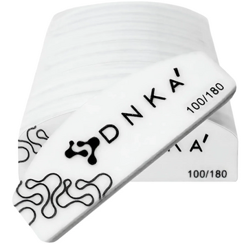 Міні-баф для нігтів DNKa' Half Moon 100/180 грит, 10 шт NBDM10-18-1 фото