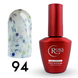 Cover Base - Без ТРО ROKS 12ml. №94 - Молочна із синьо-фіолетовими частинками CBR12094 фото