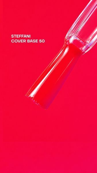 Rubber Base French(17 мл). №50 - Ніжно-пісочна з шимером SCB17-50 фото