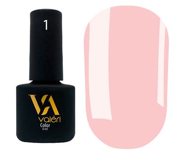 Гель лак Valeri Color, (6 ml). №1 VA1 фото