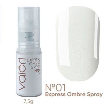 Express Ombre Spray (7.5g). Valeri №1 - Білий відтінок ombreva1 фото