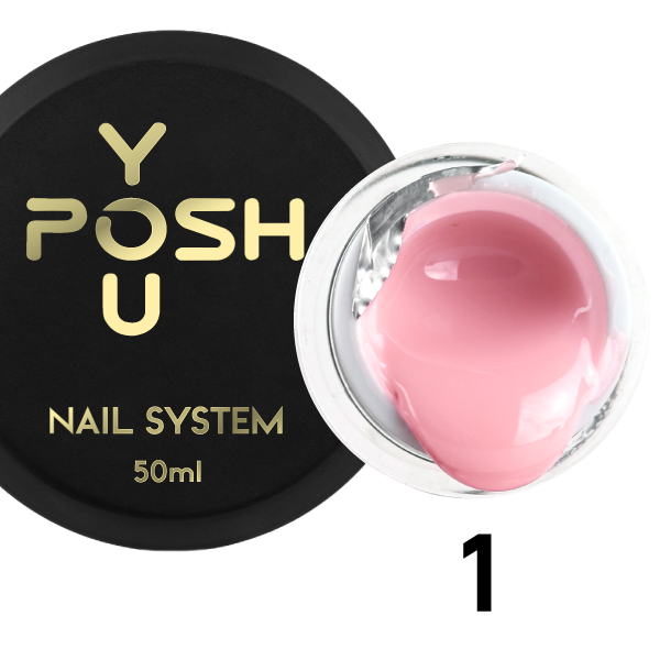 Builder Gel YOU POSH 50 ml. №1 gelposh50001 фото