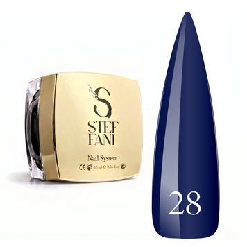 Light Acryl Gel Steffani 10 ml (Рідкий Акрил гель) №28 - Темно синій steflightacryl28 фото