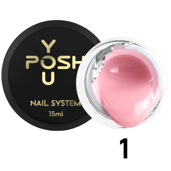 Builder Gel YOU POSH 15 ml. №1 gelposh15001 фото