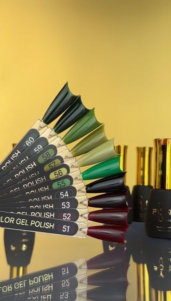 Гель лак - Без ТРО YOU POSH (7 ml). №53 - Темно-сливовий colorposh53 фото