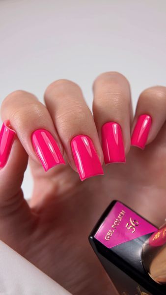 Гель лак - Без ТРО Steffani Color Gel polish №56 (9мл) - Рожевий Barbie SGP09-56 фото