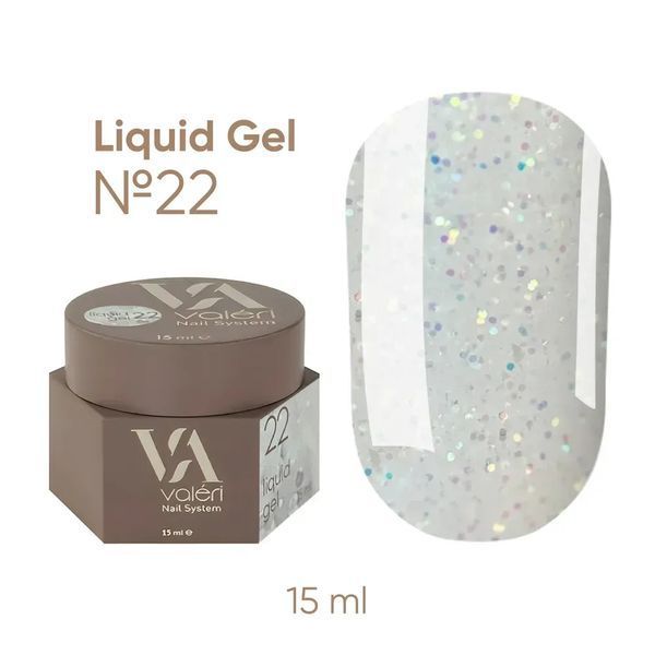 LIQUID GEL VALERI (15 ml). №22 NEWVLG15-22 фото