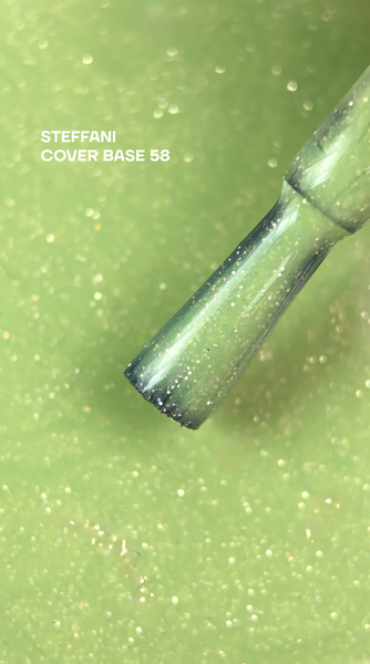 Rubber Base French(17 мл). №58 - Неонова жовта SCB17-58 фото
