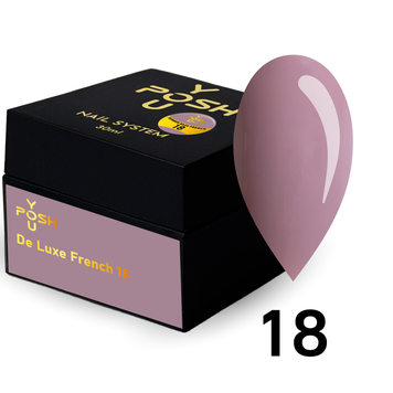 Cover Base - Без ТРО YOU POSH (30 ml). №18 - Приглушений світло-бузковий baseposh30018 фото