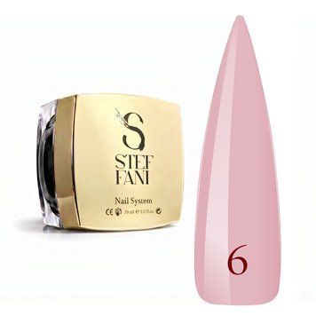Steffani Builder Gel 6 (30мл) - Нюдовий рожевий SBGel30-06 фото