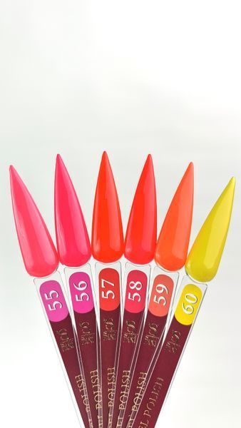 Гель лак - Без ТРО Steffani Color Gel polish №58 (9мл) - Неоновий кораловий SGP09-58 фото