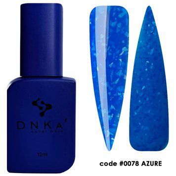 DNKa Cover Base, 12ml #0078 Azure DNKA0078 фото